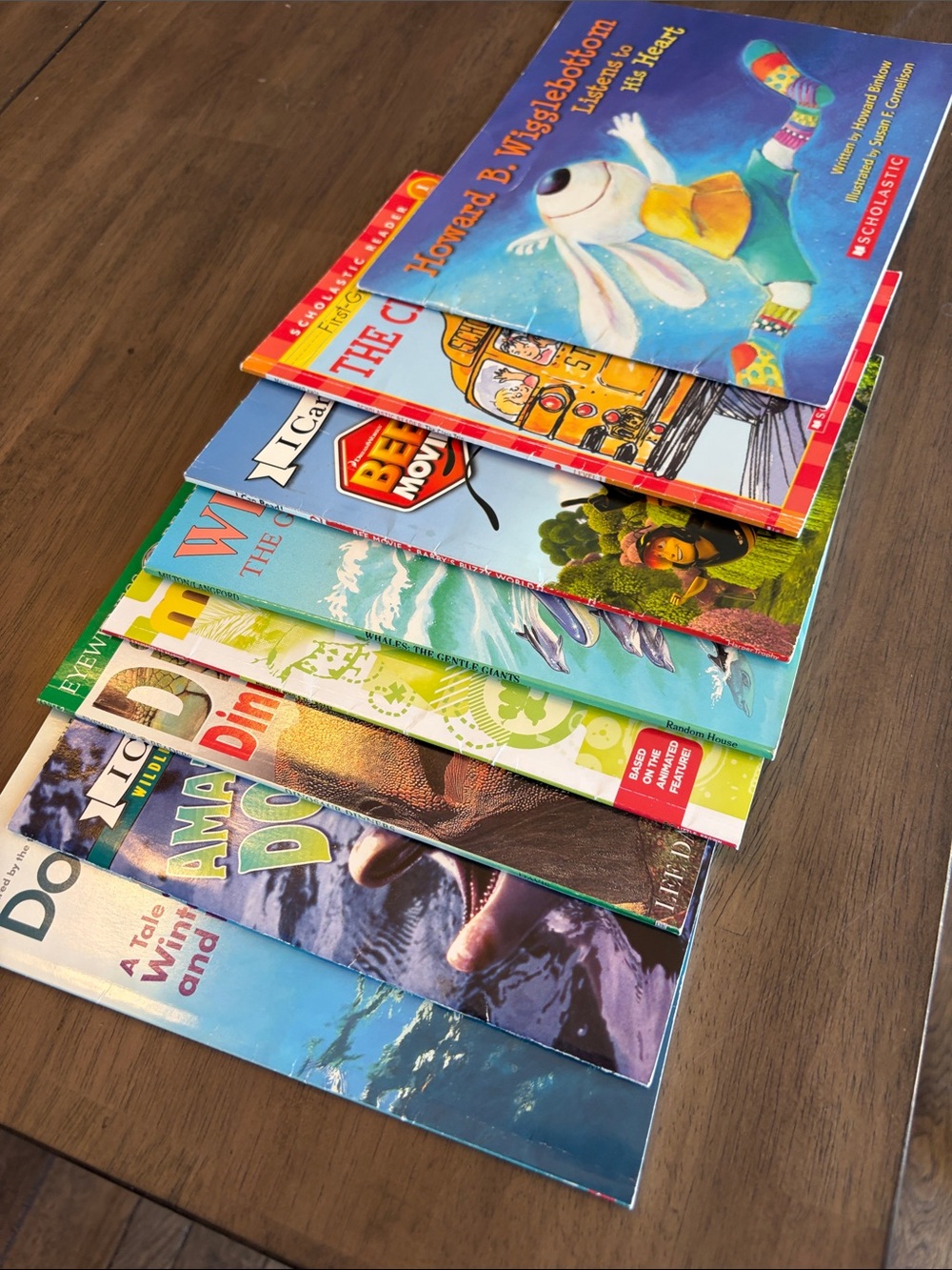 Kids Scholastic 8 Pack Book Bundle